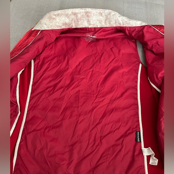 [3XL]L.L. Bean Red Quilted Thinsulate Vest - Picture 8 of 9